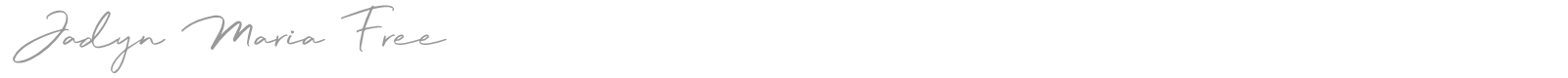 Font Jadyn Maria